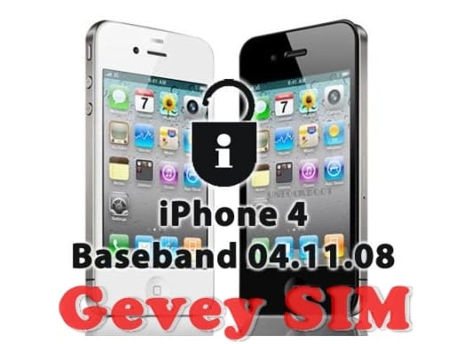 Gevey SIM 4.11.08 Unlock