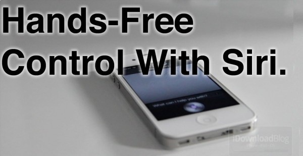Hands Free Control Siri Tweak