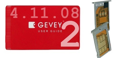 Gevey Sim 4.11.08 Unlock