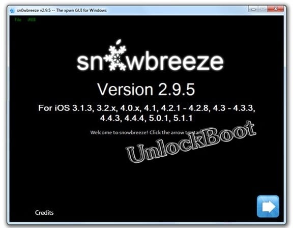 Sn0wbreeze 2.9.5 iOS 5.1.1 9B208 Jailbreak