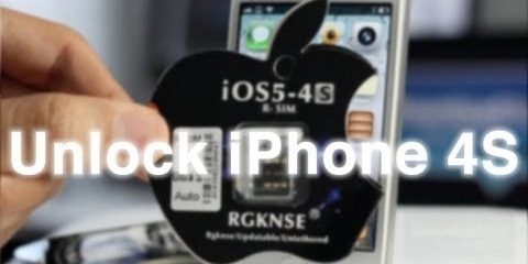 Unlock iPhone 4S iOS 5.1.1 with R-SIM 3