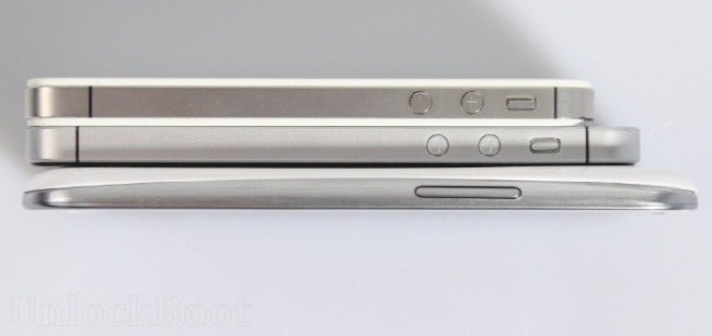 iPhone 5 thinnest than galaxy sIII