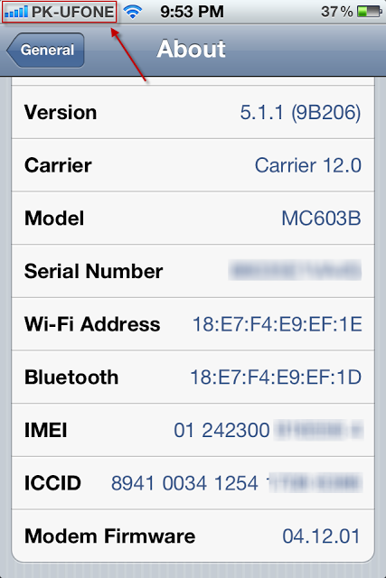 iPhone 4 baseband 04.12.01 Unlock