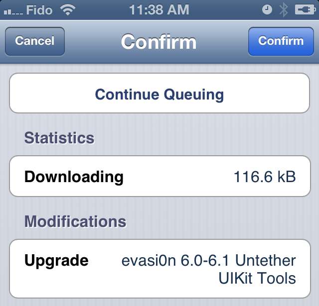 Evasi0n iOS 6 Fix
