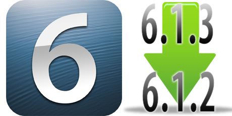 downgrade iOS 6.1.3 to iOS 6.1.2