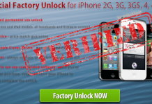 factory unlock iOS
