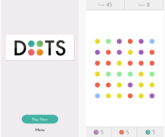 Dots App for IOS 7