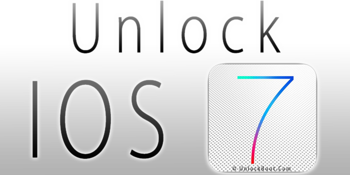 Unlock IOS 7