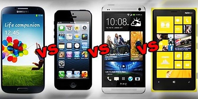 iphone 5s vs galaxy s4