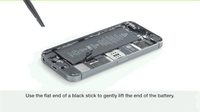 Battery Remove iPhone 5s