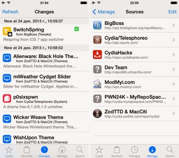 Download Cydia 1.1.9 for iPhone