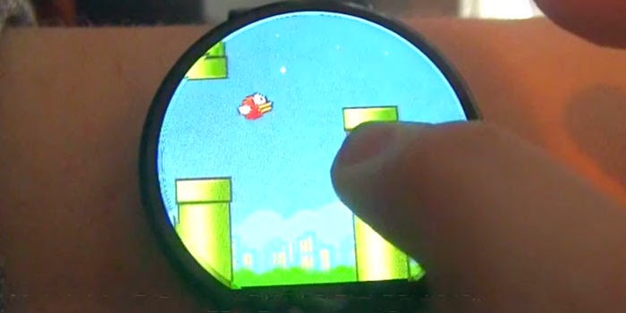 Flappy Bird on Smart Watch
