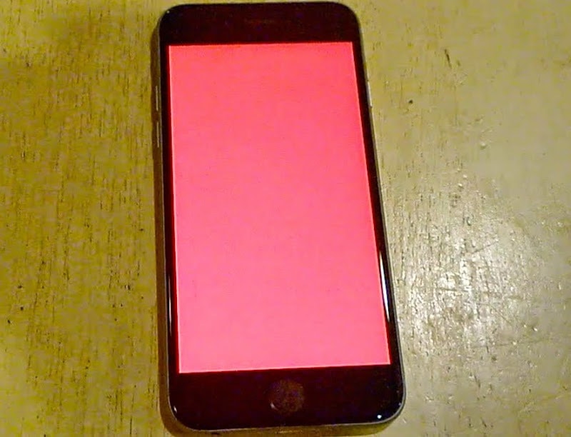 iphone 6 red screen
