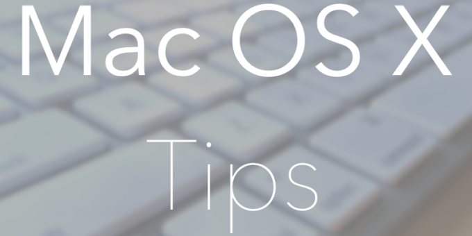 Best Mac Tips