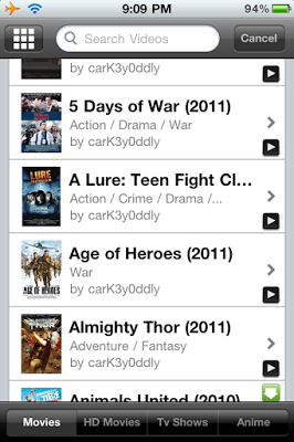 best Cydia Movie apps
