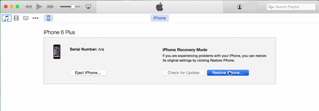 Downgrade iPhone iOS 9
