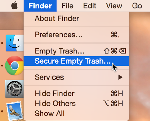 Secure Empty Trash Mac