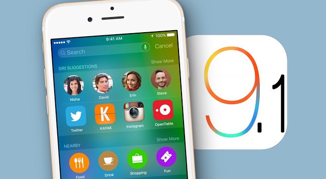 Download iOS 9.1