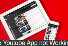 youtube app not working on iphone