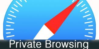 turn off private browsing on iphone