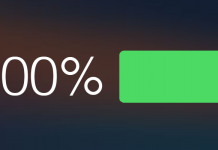 battery percentage iphone
