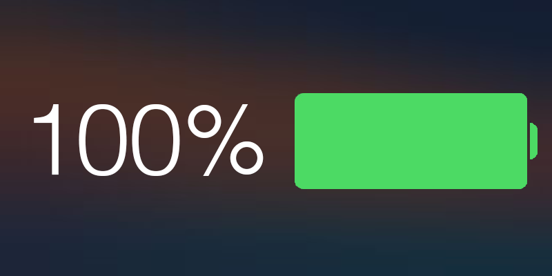 turn on battery percentage on iphone