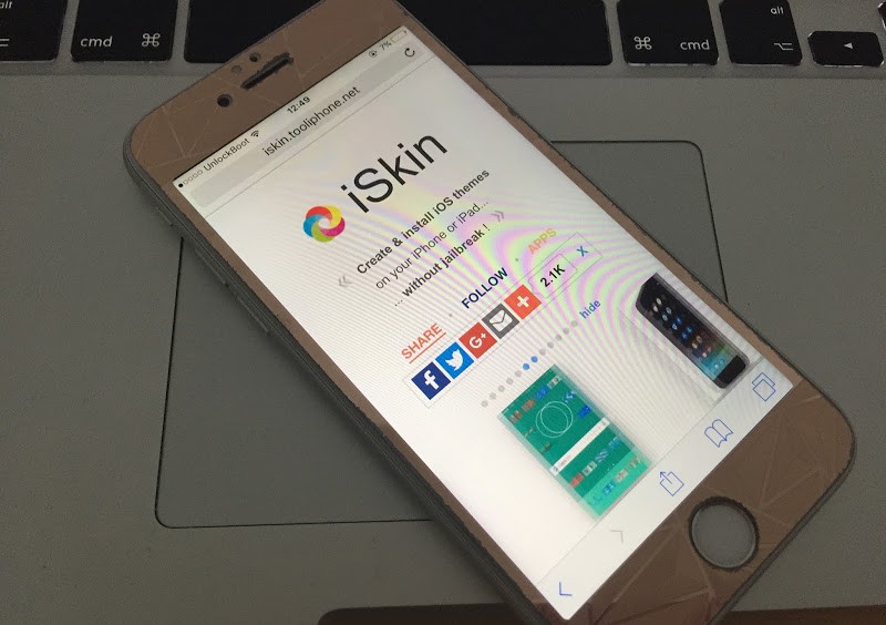 iskin themes for iPhone