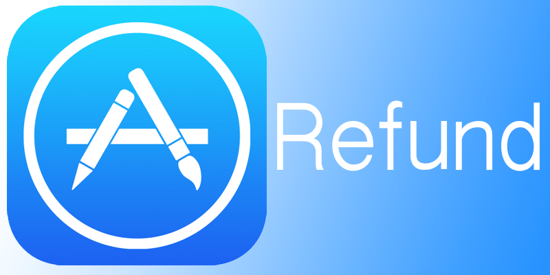 get a refund from app store
