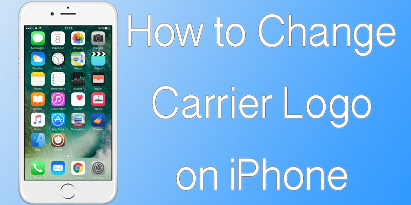 Change Carrier Logo On iPhone