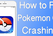 pokemon go crashing fix