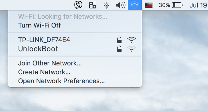 mac no wifi hardware installed