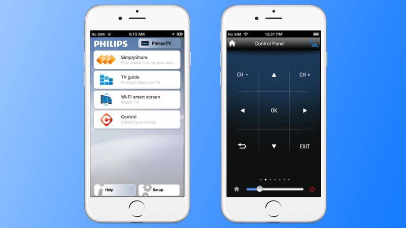 Philips TV Remote App for iPhone