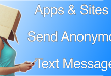 send anonymous text