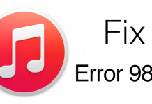 iTunes Error 9815