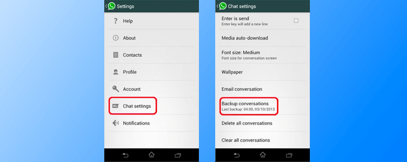 transfer whatsapp chats from android to iphone