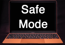 safe mode macbook
