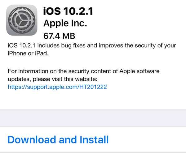 ios 10.2.1 download