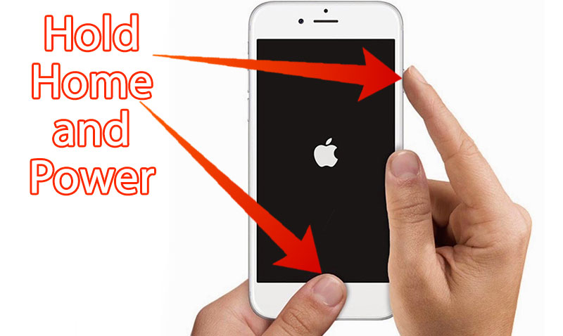 ipod touch stuck on apple logo