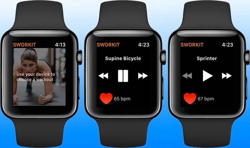 workout app for apple watch
