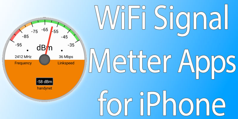 wifi signal strength app for iphone