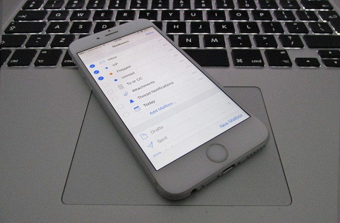 get mail app back on iphone