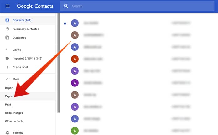 How to export contacts from gmail to icloud photos