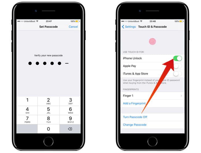 how to encrypt iphone