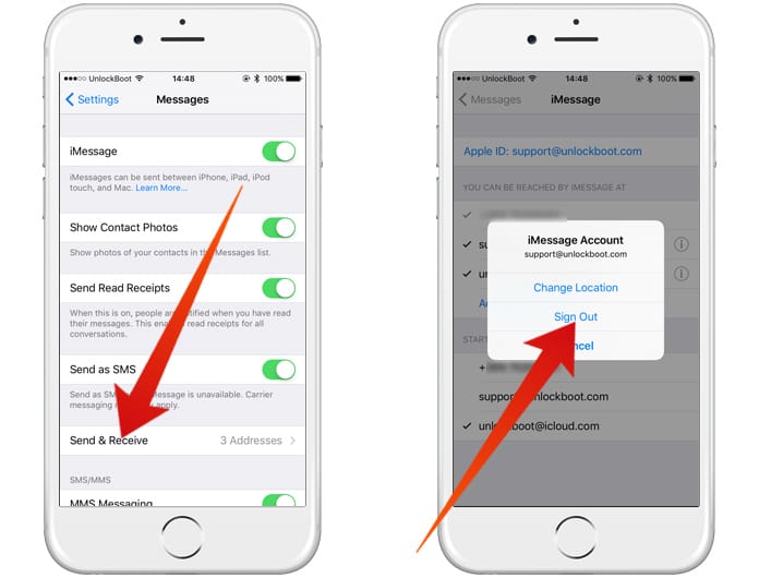 fix imessage delivery problem