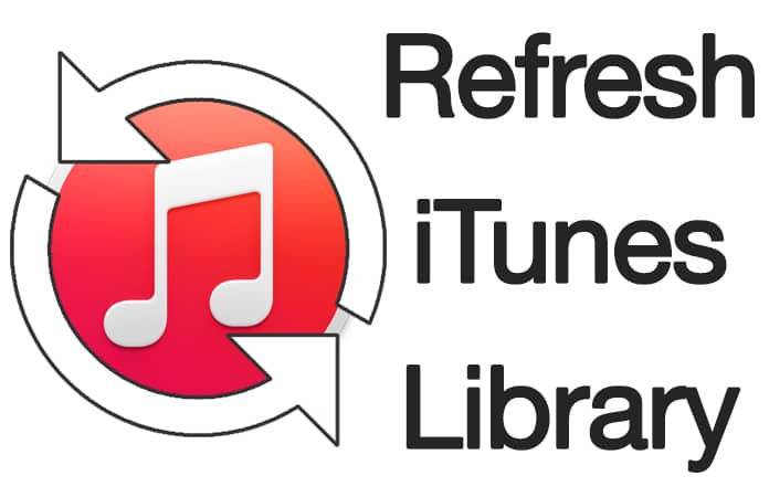 refresh itunes library