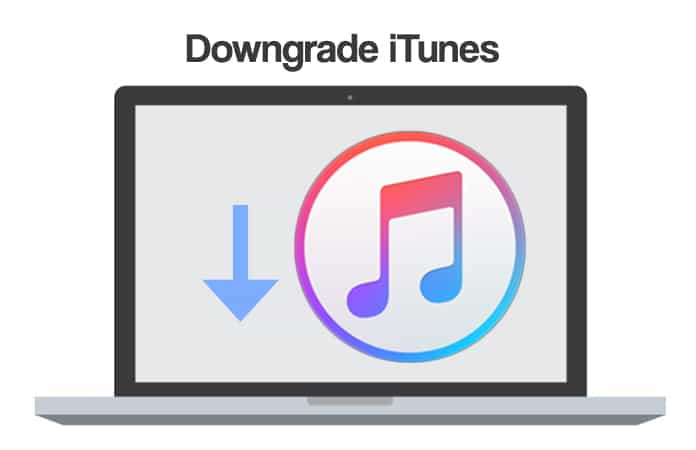 how to downgrade itunes