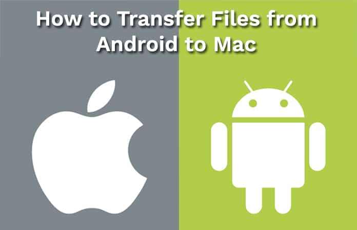 transfer files from android to mac