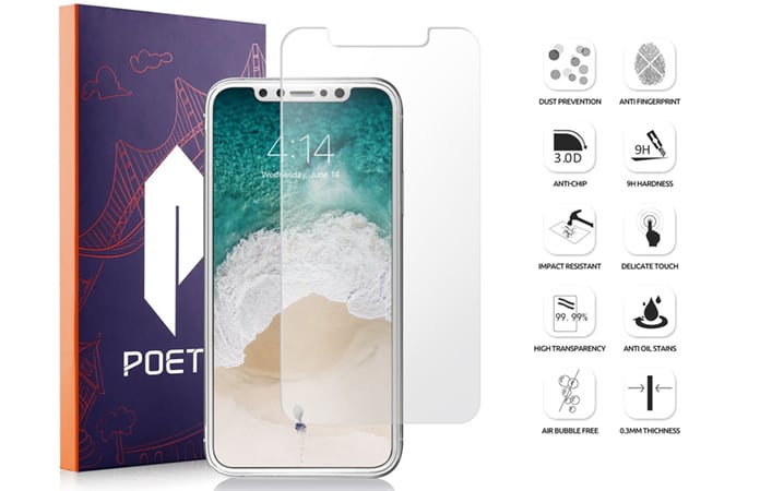 glass screen protector for iphone x