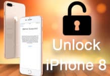 unlock iphone 8