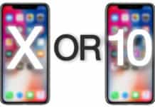 iphone x or iphone 10